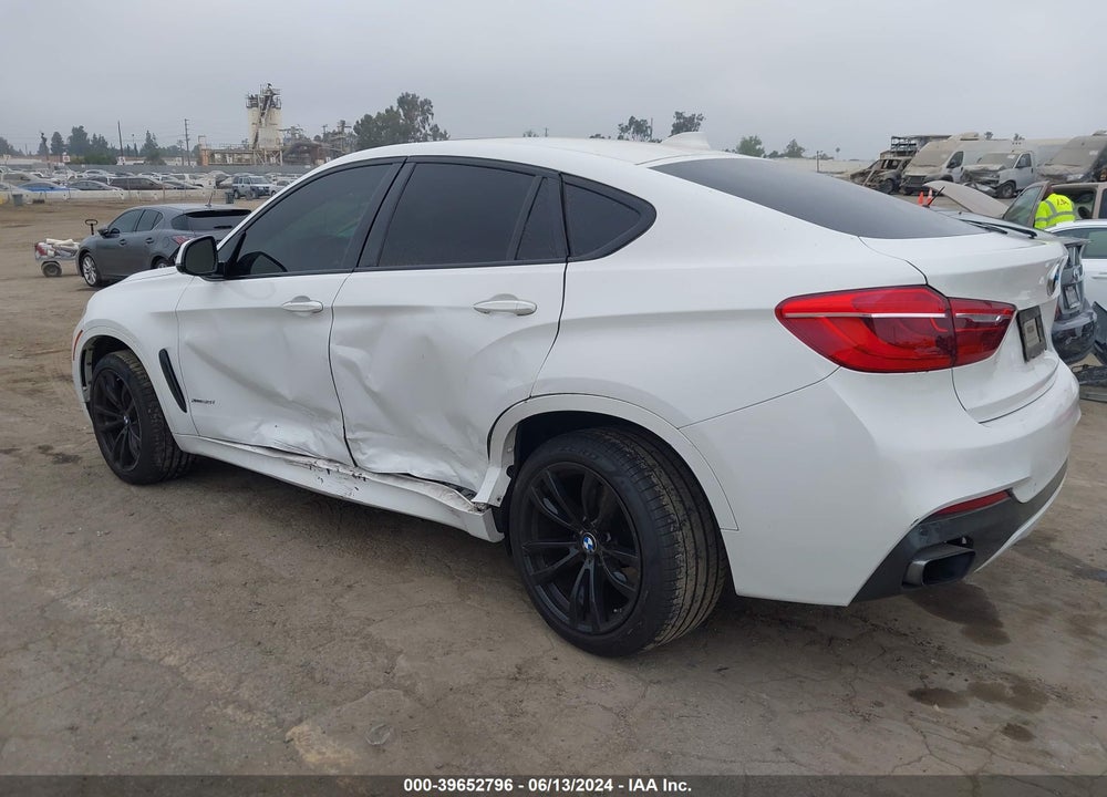 2017 BMW X6 XDRIVE50I VIN: 5UXKU6C59H0S82592