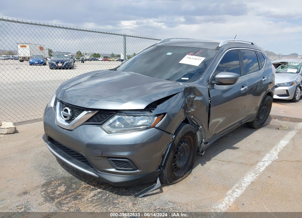 2016 NISSAN ROGUE S VIN: JN8AT2MT1GW001844