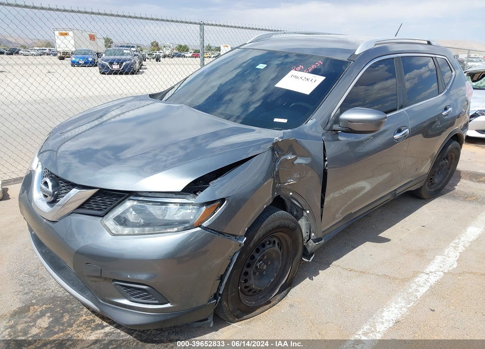 2016 NISSAN ROGUE S VIN: JN8AT2MT1GW001844