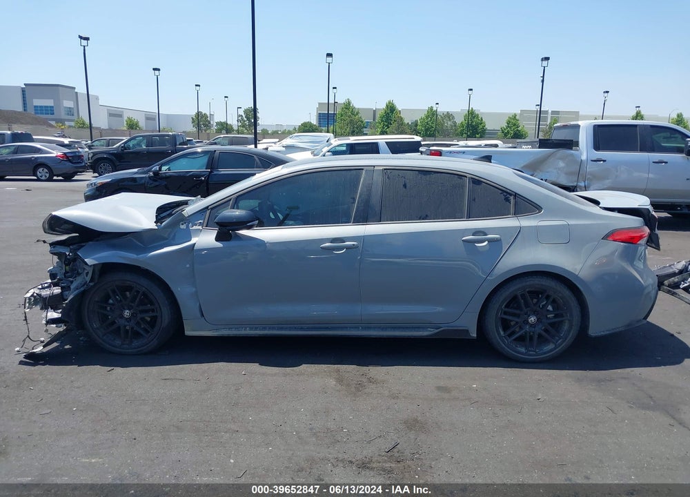 2022 TOYOTA COROLLA SE APEX EDITION VIN: 5YFS4MCE3NP117483
