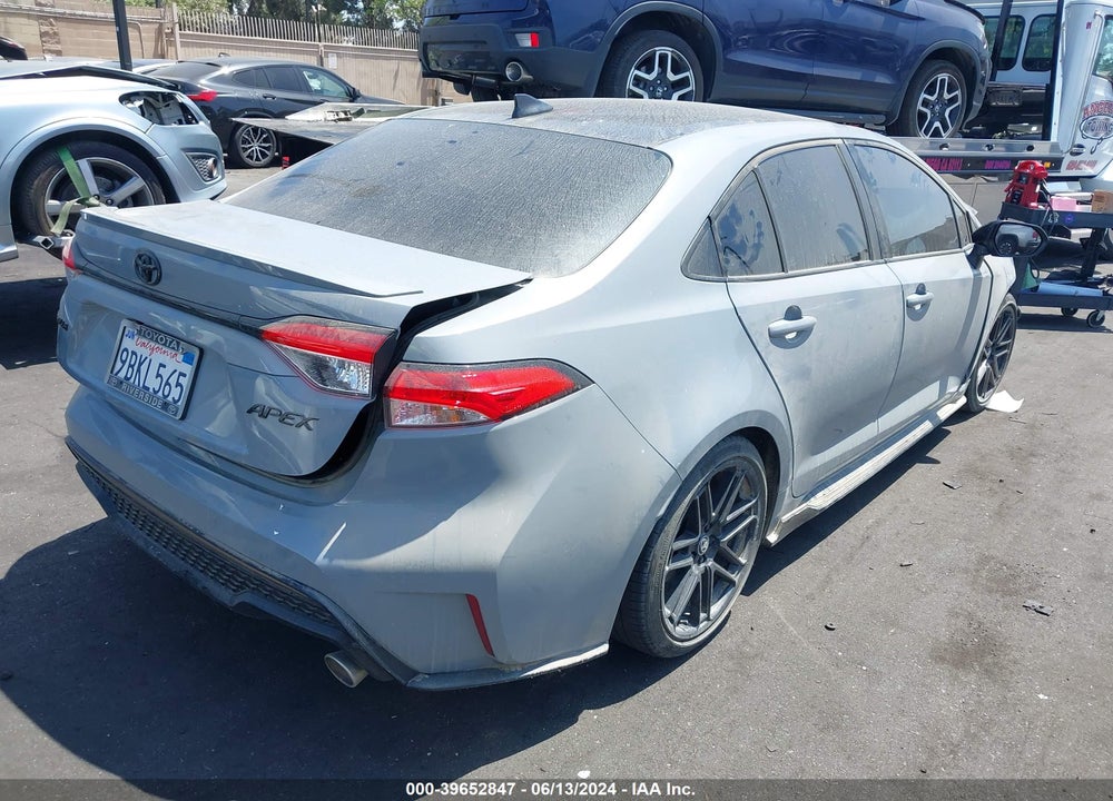 2022 TOYOTA COROLLA SE APEX EDITION VIN: 5YFS4MCE3NP117483