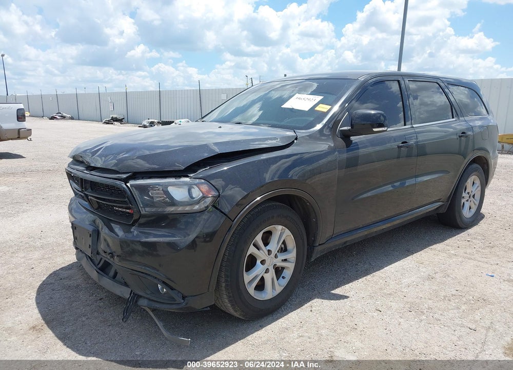 2014 DODGE DURANGO R/T VIN: 1C4SDHCT1EC483554