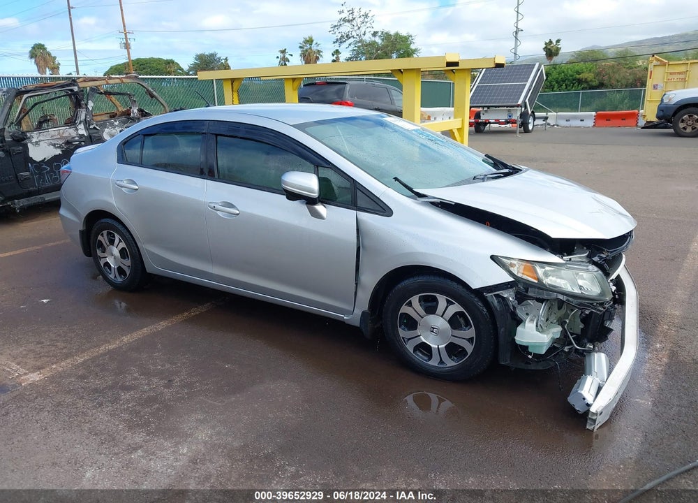 2014 HONDA CIVIC HYBRID VIN: 19XFB4F20EE001247