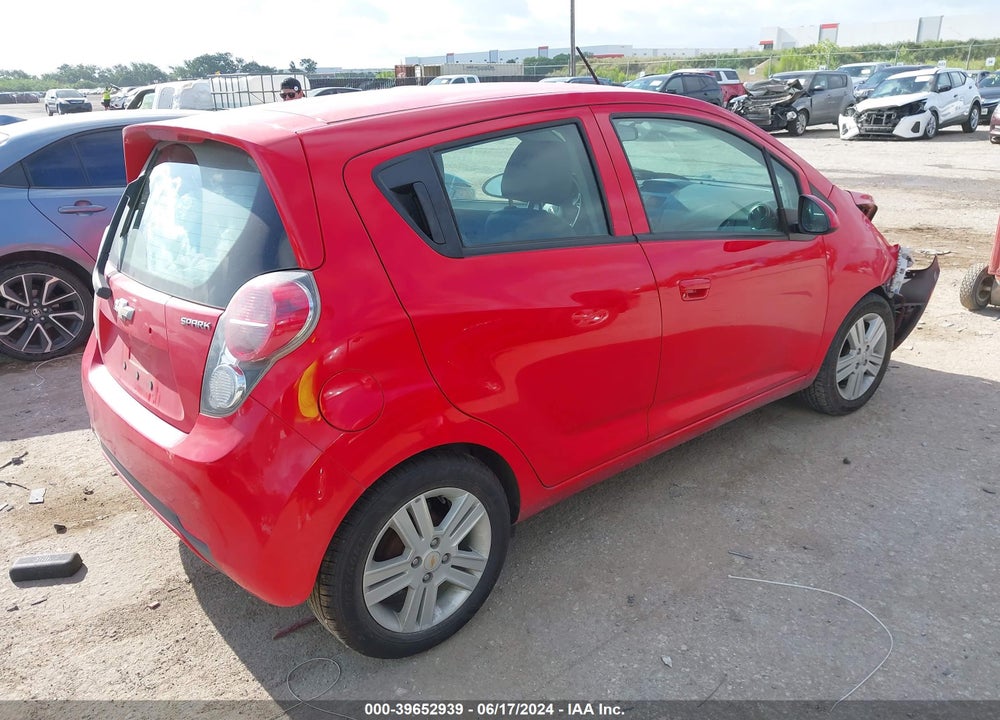 2014 CHEVROLET SPARK LS MANUAL VIN: KL8CA6S95EC500775