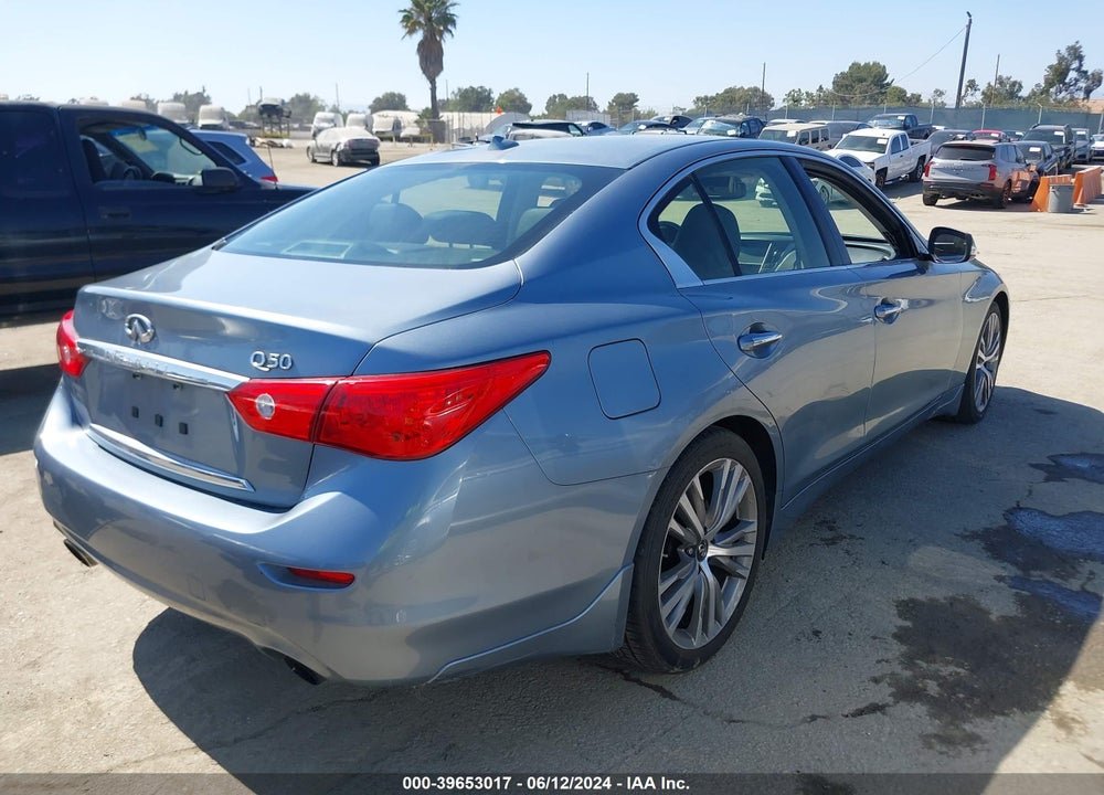2016 INFINITI Q50 3.0T PREMIUM VIN: JN1EV7AP1GM306299