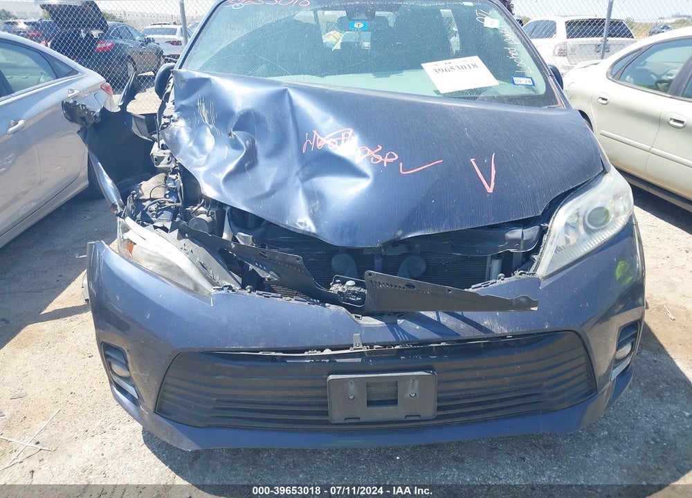 2020 TOYOTA SIENNA LE VIN: 5TDKZ3DC1LS042747