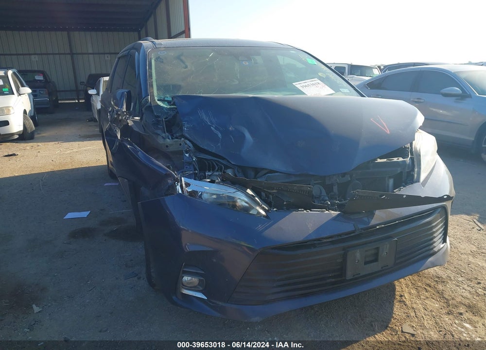 2020 TOYOTA SIENNA LE VIN: 5TDKZ3DC1LS042747