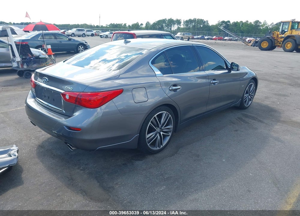 2014 INFINITI Q50 PREMIUM VIN: JN1BV7AP2EM689220
