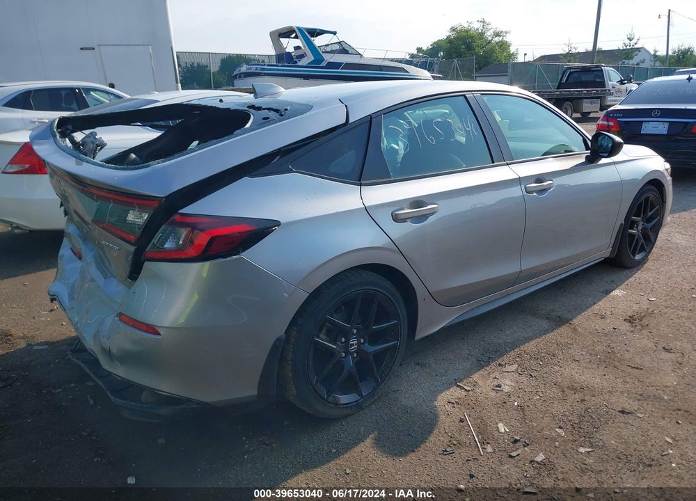 2022 HONDA CIVIC SPORT VIN: 19XFL2H85NE018726
