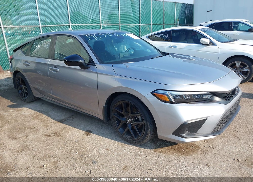 2022 HONDA CIVIC SPORT VIN: 19XFL2H85NE018726