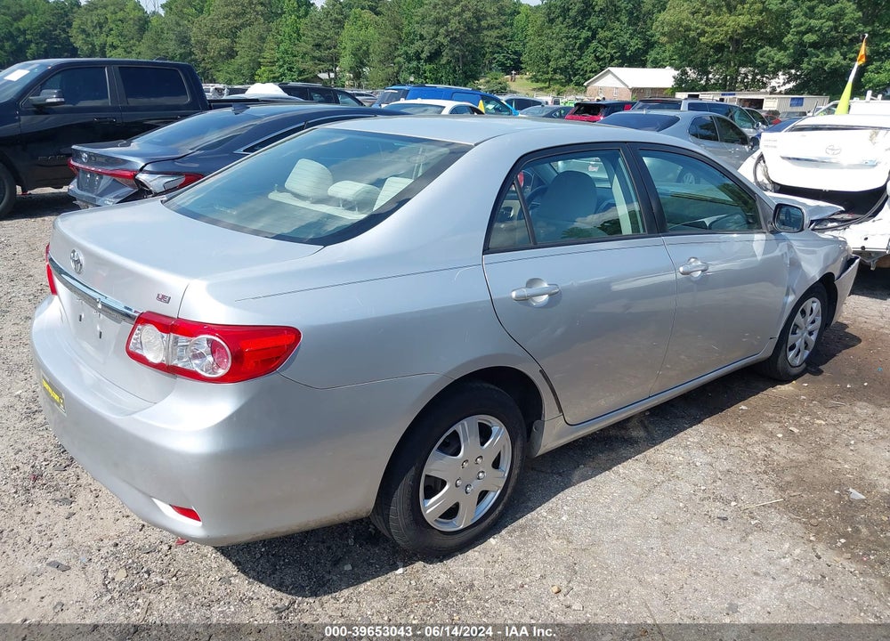 2011 TOYOTA COROLLA LE VIN: JTDBU4EE2B9150604