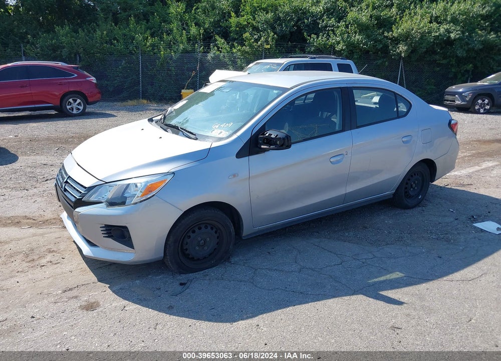 2021 MITSUBISHI MIRAGE G4 CARBONITE EDITION/ES/LE VIN: ML32FUFJ7MHF06887