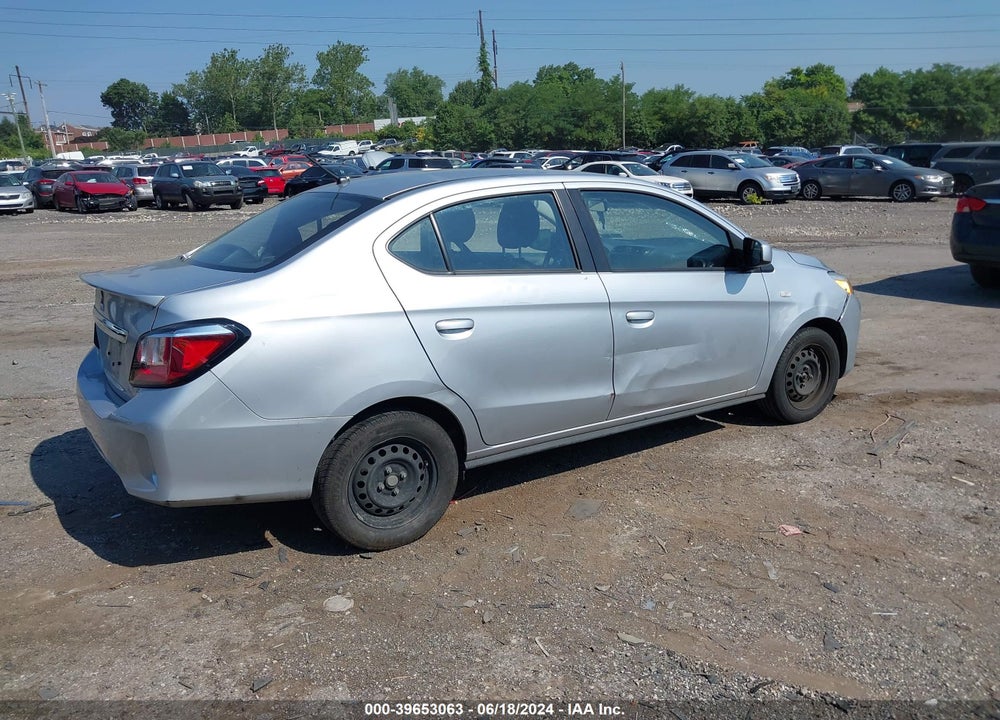 2021 MITSUBISHI MIRAGE G4 CARBONITE EDITION/ES/LE VIN: ML32FUFJ7MHF06887