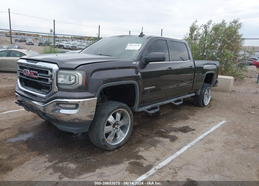 2016 GMC SIERRA 1500 SLE VIN: 3GTU2MEC8GG102531