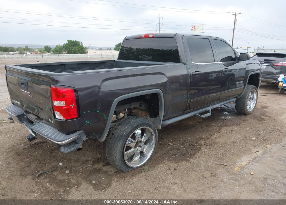 2016 GMC SIERRA 1500 SLE VIN: 3GTU2MEC8GG102531