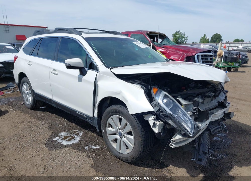 2017 SUBARU OUTBACK 2.5I PREMIUM VIN: 4S4BSAHCXH3421639