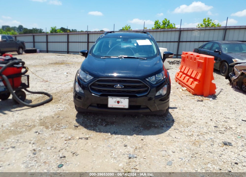 2018 FORD ECOSPORT SES VIN: MAJ6P1CL3JC187905