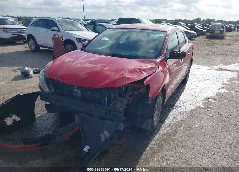 2018 NISSAN SENTRA SV VIN: 3N1AB7AP3JL648555