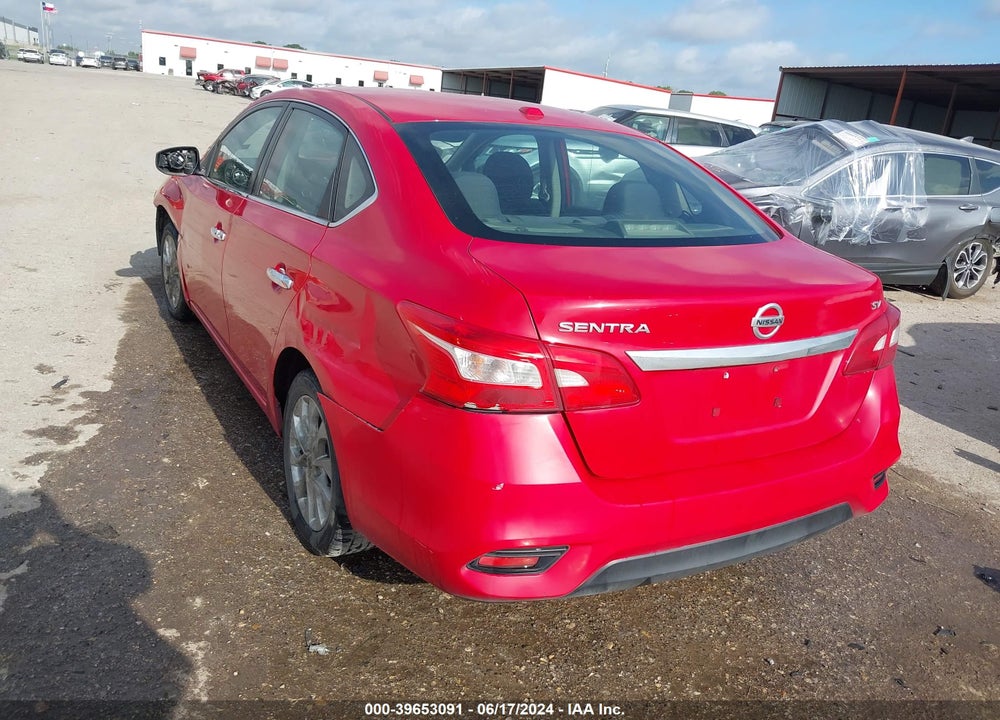 2018 NISSAN SENTRA SV VIN: 3N1AB7AP3JL648555