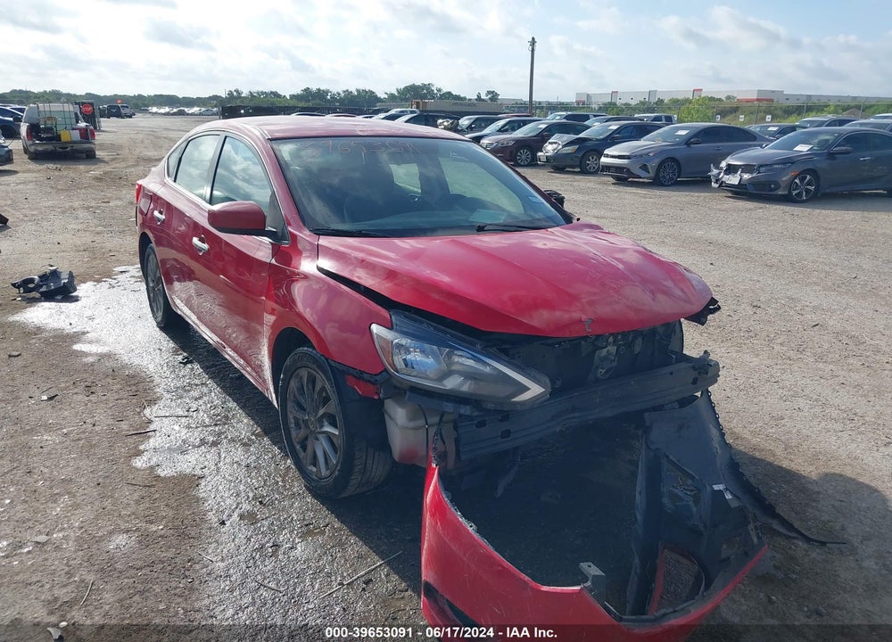 2018 NISSAN SENTRA SV VIN: 3N1AB7AP3JL648555