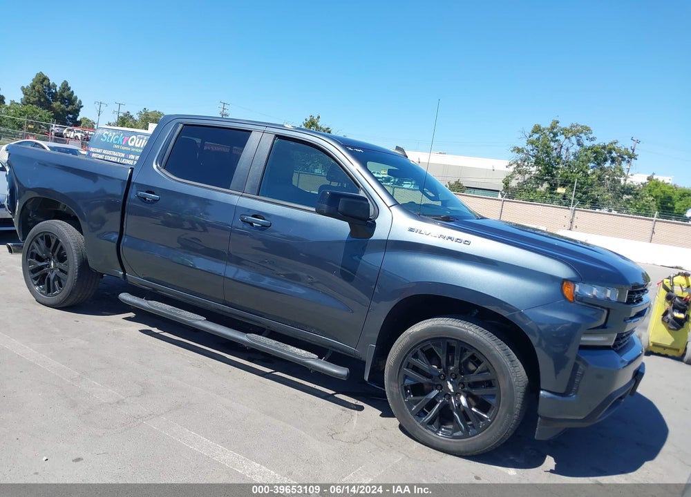 2019 CHEVROLET SILVERADO 1500 RST VIN: 3GCPWDED2KG153011