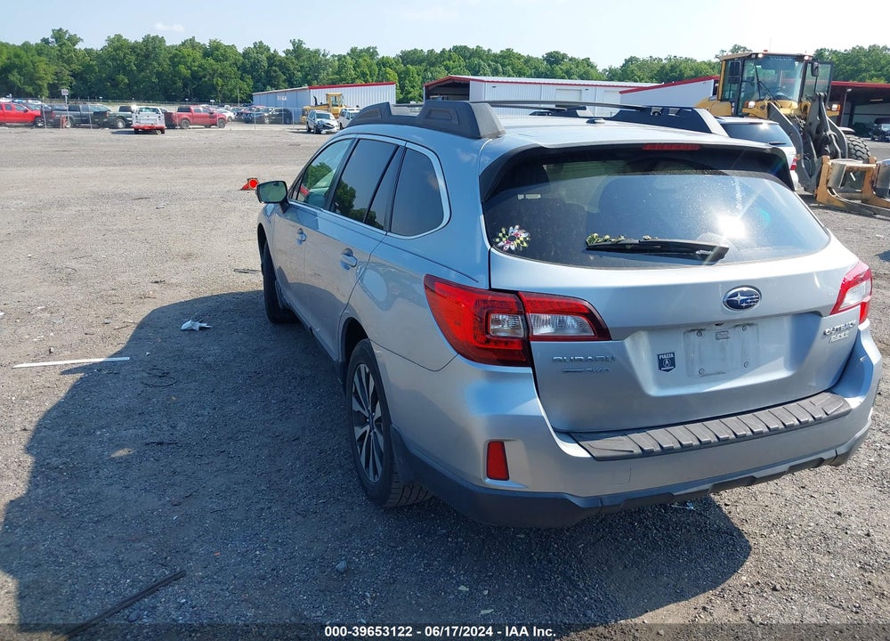 2015 SUBARU OUTBACK 2.5I LIMITED VIN: 4S4BSALC6F3286180