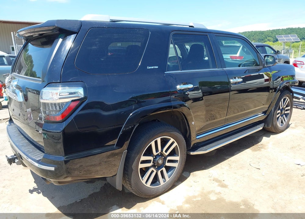 2022 TOYOTA 4RUNNER LIMITED VIN: JTEKU5JRXN6081922