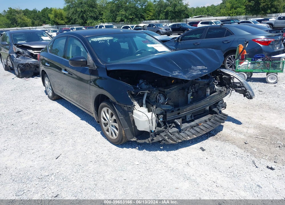 2018 NISSAN SENTRA SV VIN: 3N1AB7AP1JY211527