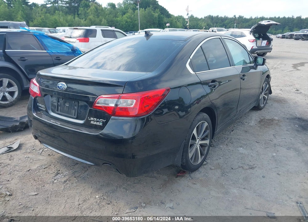 2017 SUBARU LEGACY 2.5I LIMITED VIN: 4S3BNAK61H3014484