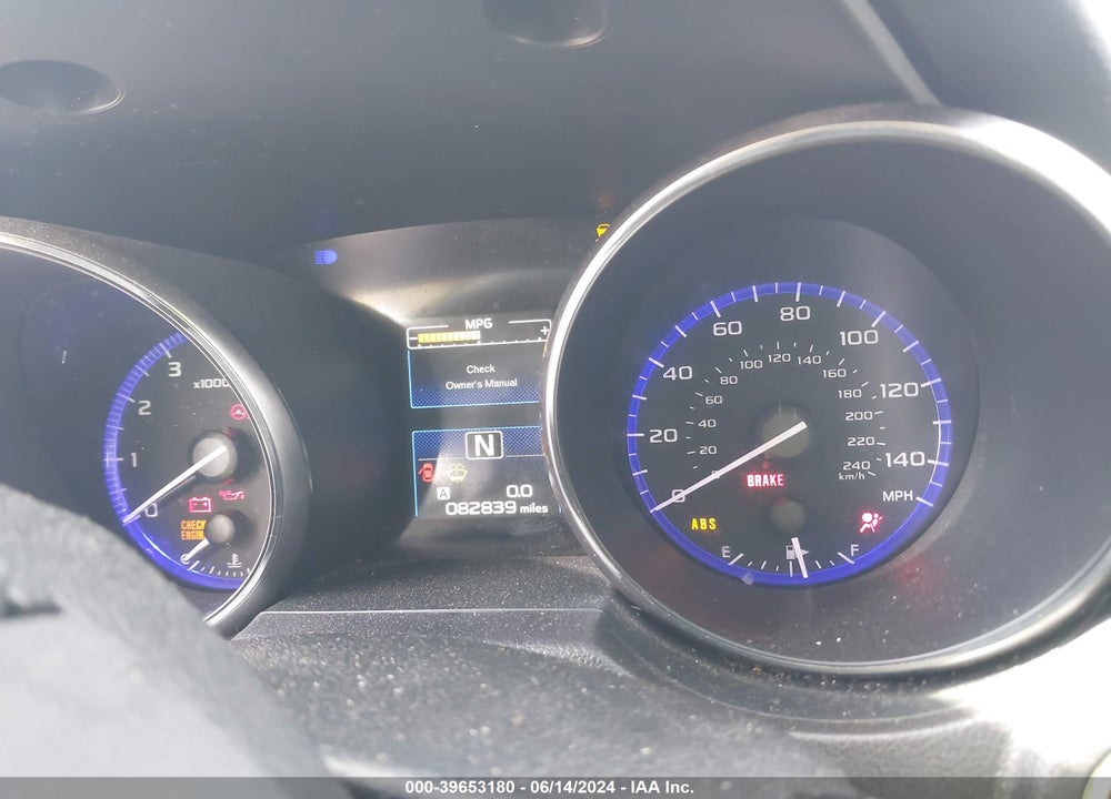2017 SUBARU LEGACY 2.5I LIMITED VIN: 4S3BNAK61H3014484