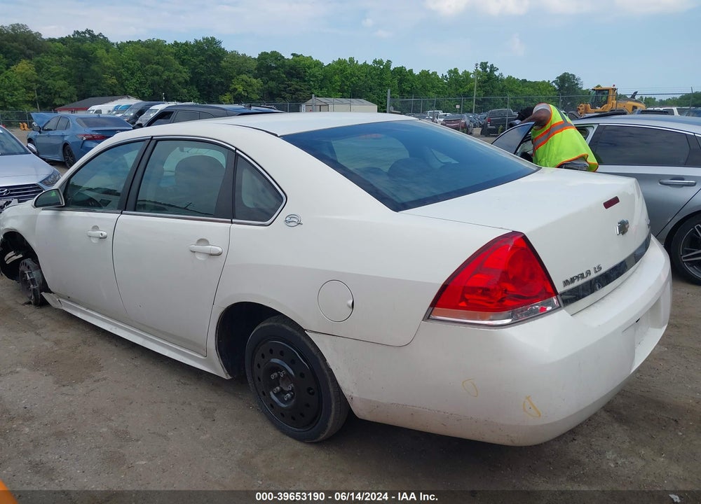 2009 CHEVROLET IMPALA LS VIN: 2G1WB57K191276996