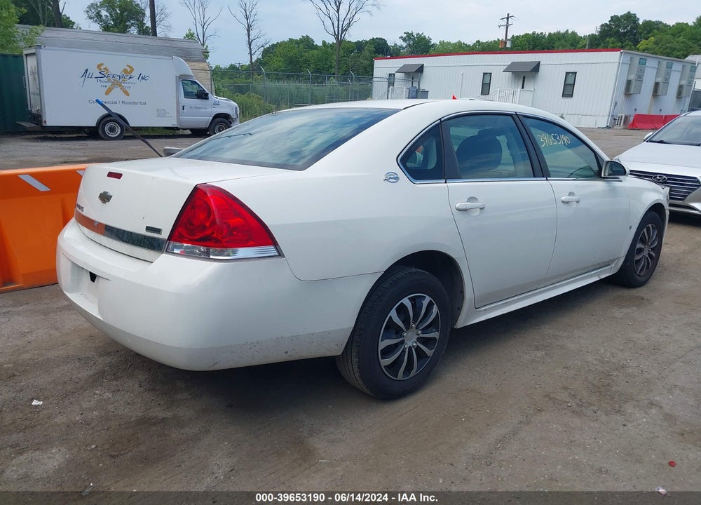 2009 CHEVROLET IMPALA LS VIN: 2G1WB57K191276996