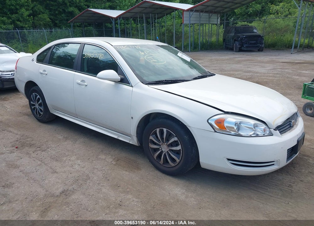 2009 CHEVROLET IMPALA LS VIN: 2G1WB57K191276996