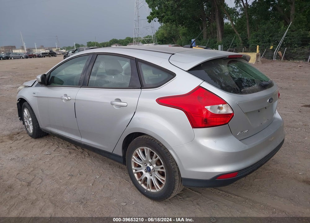 2012 FORD FOCUS SE VIN: 1FAHP3K28CL162823