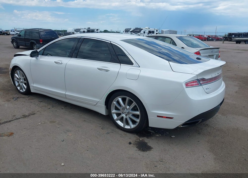 2016 LINCOLN MKZ VIN: 3LN6L2J96GR613546