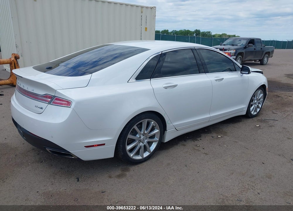 2016 LINCOLN MKZ VIN: 3LN6L2J96GR613546