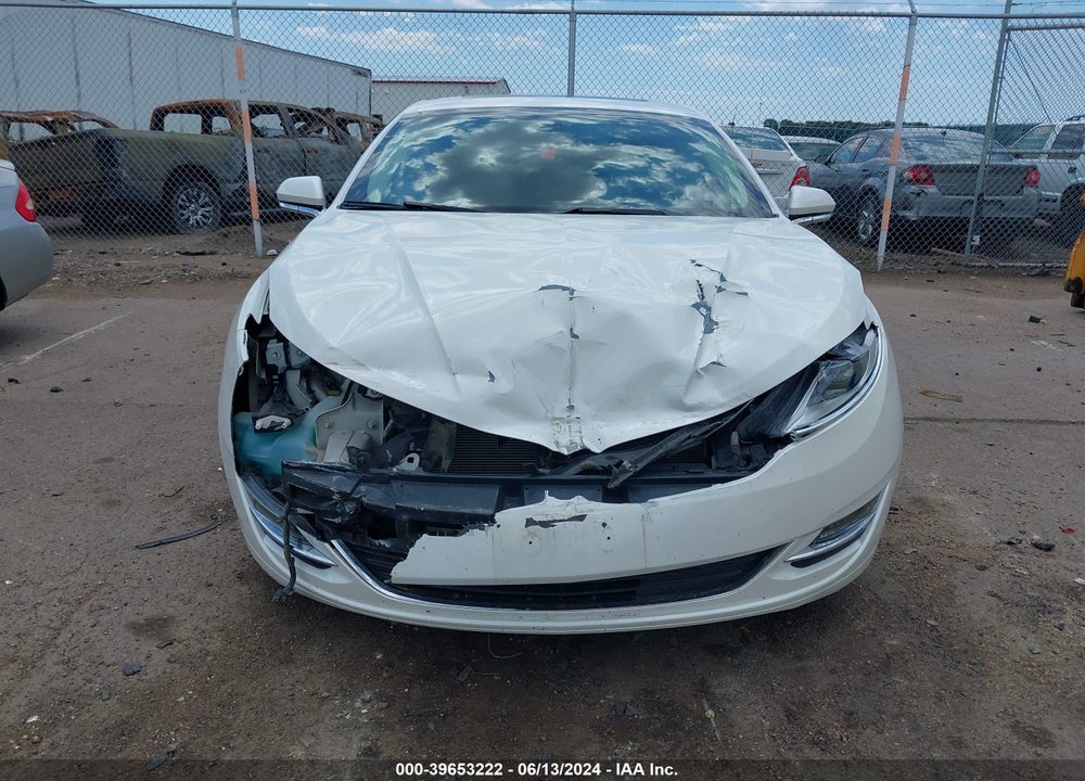 2016 LINCOLN MKZ VIN: 3LN6L2J96GR613546