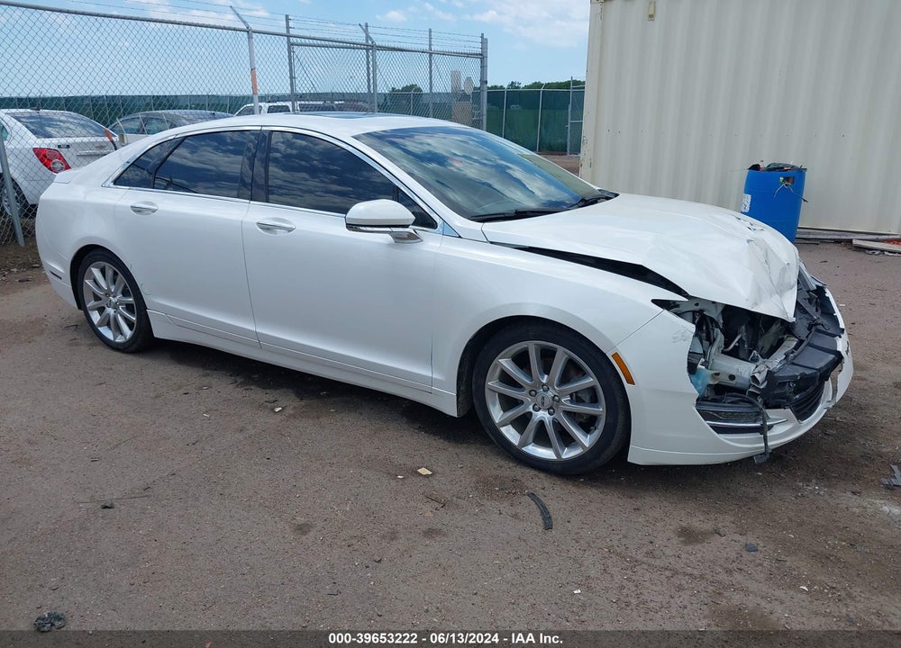 2016 LINCOLN MKZ VIN: 3LN6L2J96GR613546