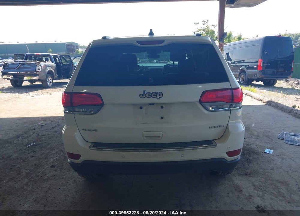 2017 JEEP GRAND CHEROKEE LIMITED 4X4 VIN: 1C4RJFBG2HC914536