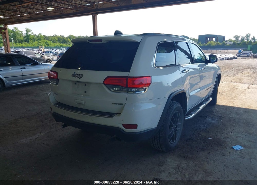 2017 JEEP GRAND CHEROKEE LIMITED 4X4 VIN: 1C4RJFBG2HC914536