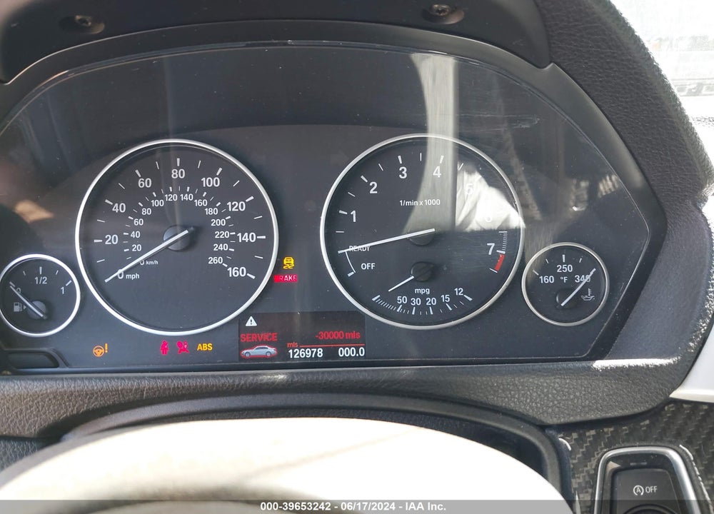 2013 BMW 320I VIN: WBA3B1C54DK129533