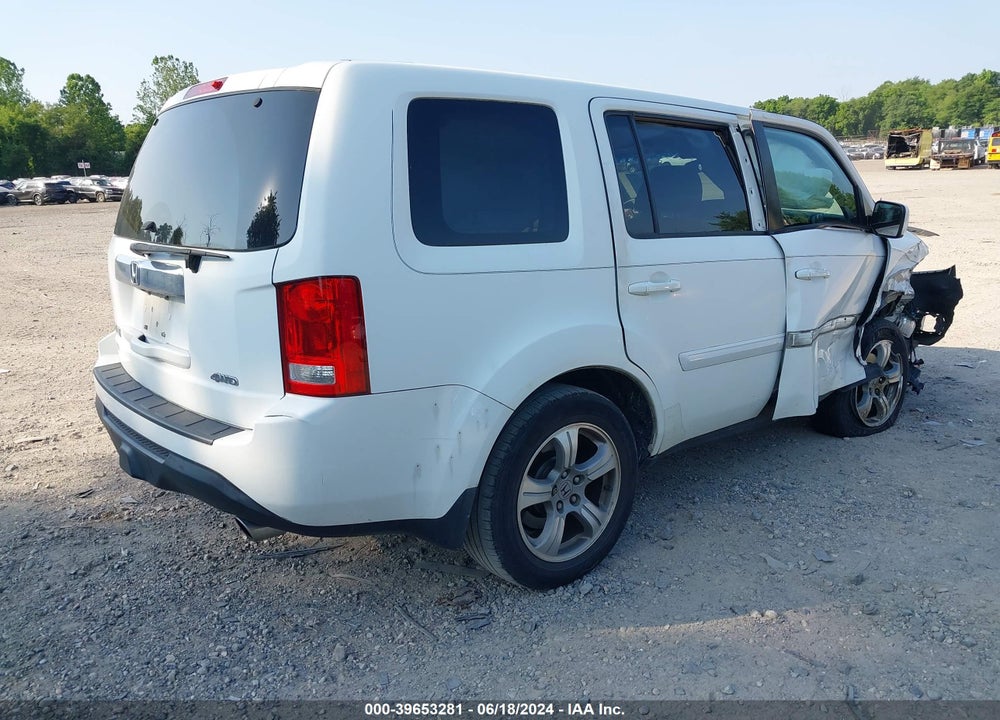 2015 HONDA PILOT EX-L VIN: 5FNYF4H56FB002158