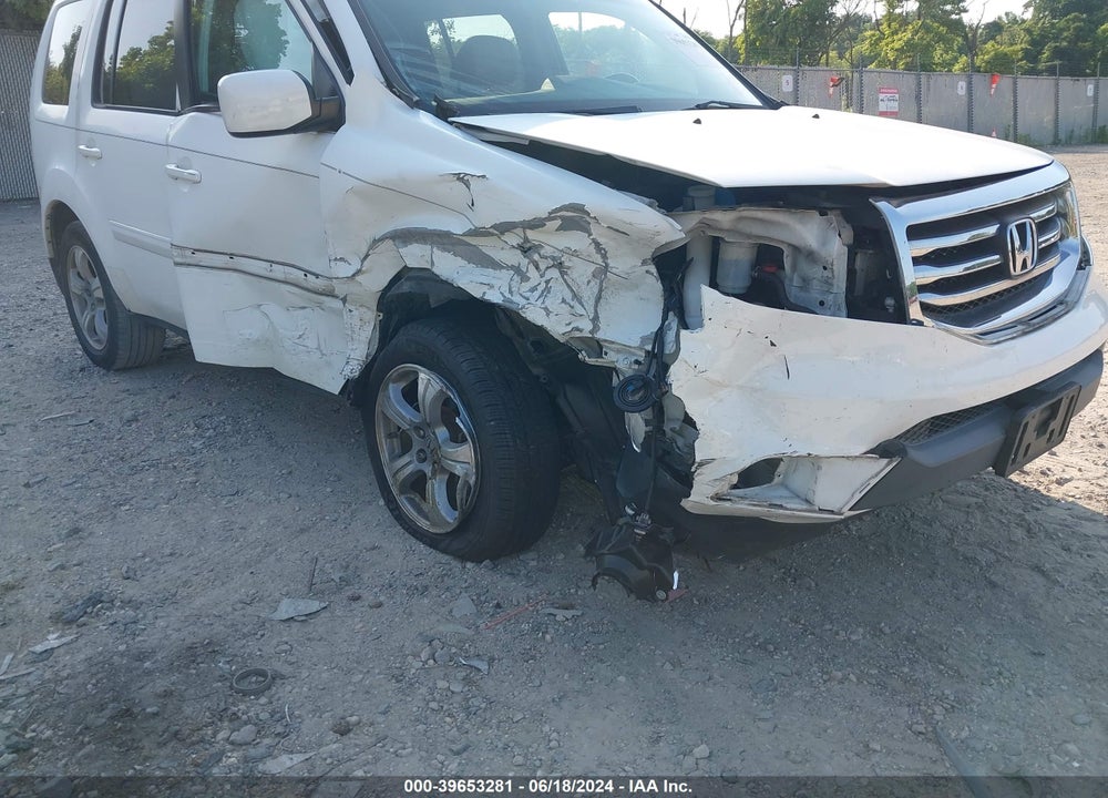 2015 HONDA PILOT EX-L VIN: 5FNYF4H56FB002158