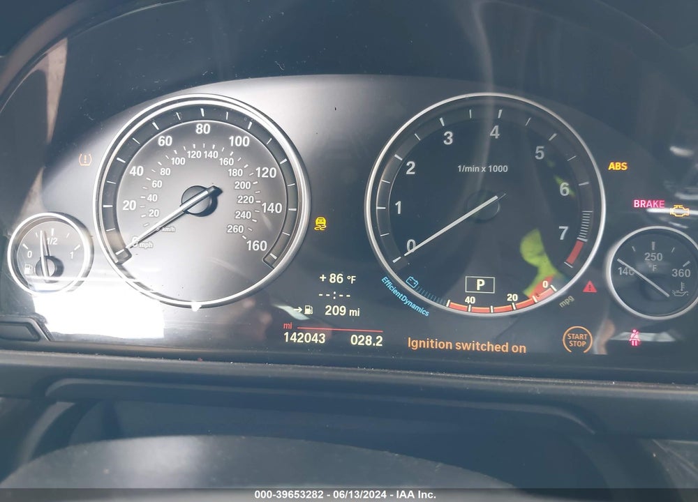2014 BMW 528I VIN: WBA5A5C57ED508504
