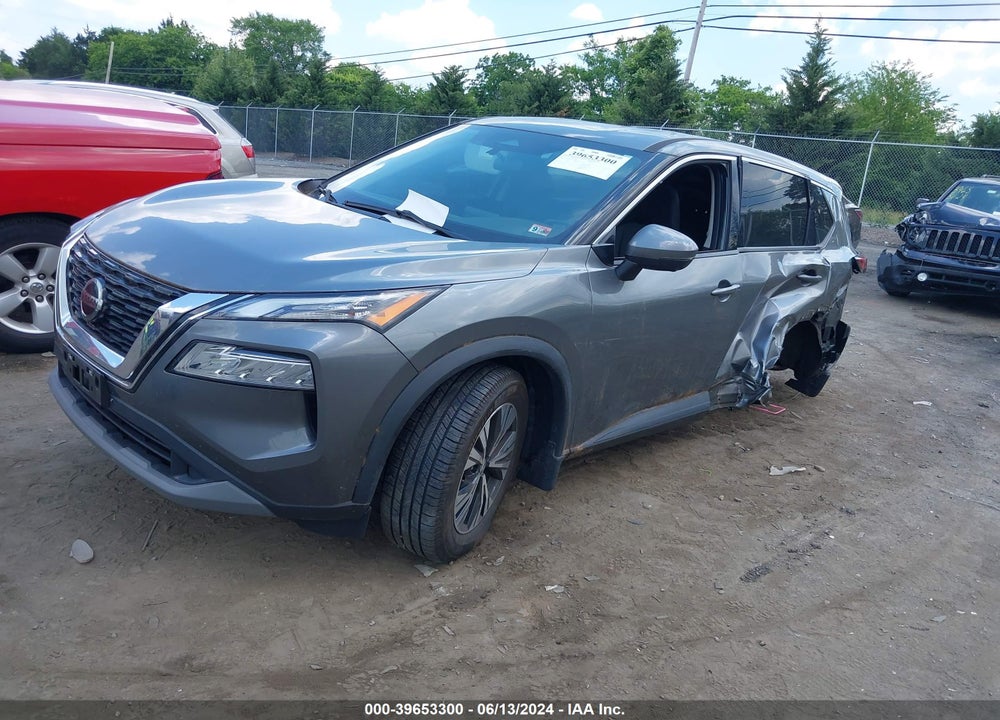 2021 NISSAN ROGUE SV INTELLIGENT AWD VIN: 5N1AT3BB3MC675675