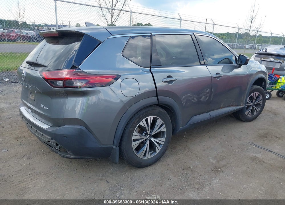 2021 NISSAN ROGUE SV INTELLIGENT AWD VIN: 5N1AT3BB3MC675675