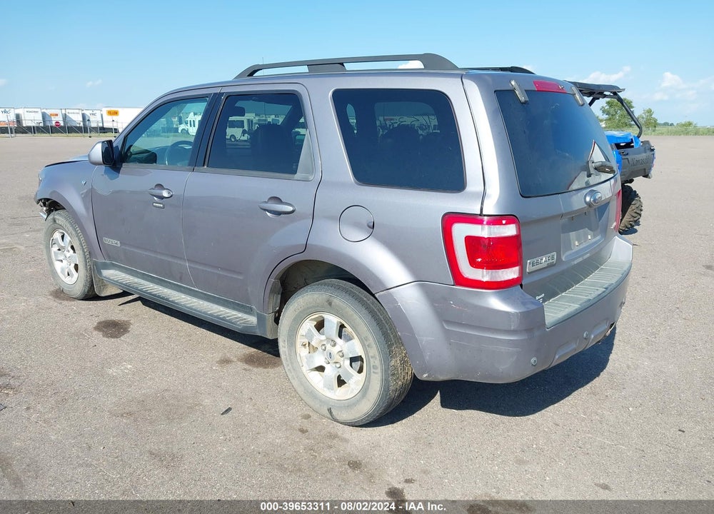 2008 FORD ESCAPE LIMITED VIN: 1FMCU94198KA29288