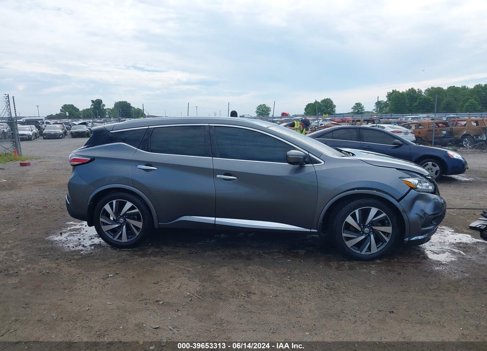 2015 NISSAN MURANO PLATINUM VIN: 5N1AZ2MG3FN273955