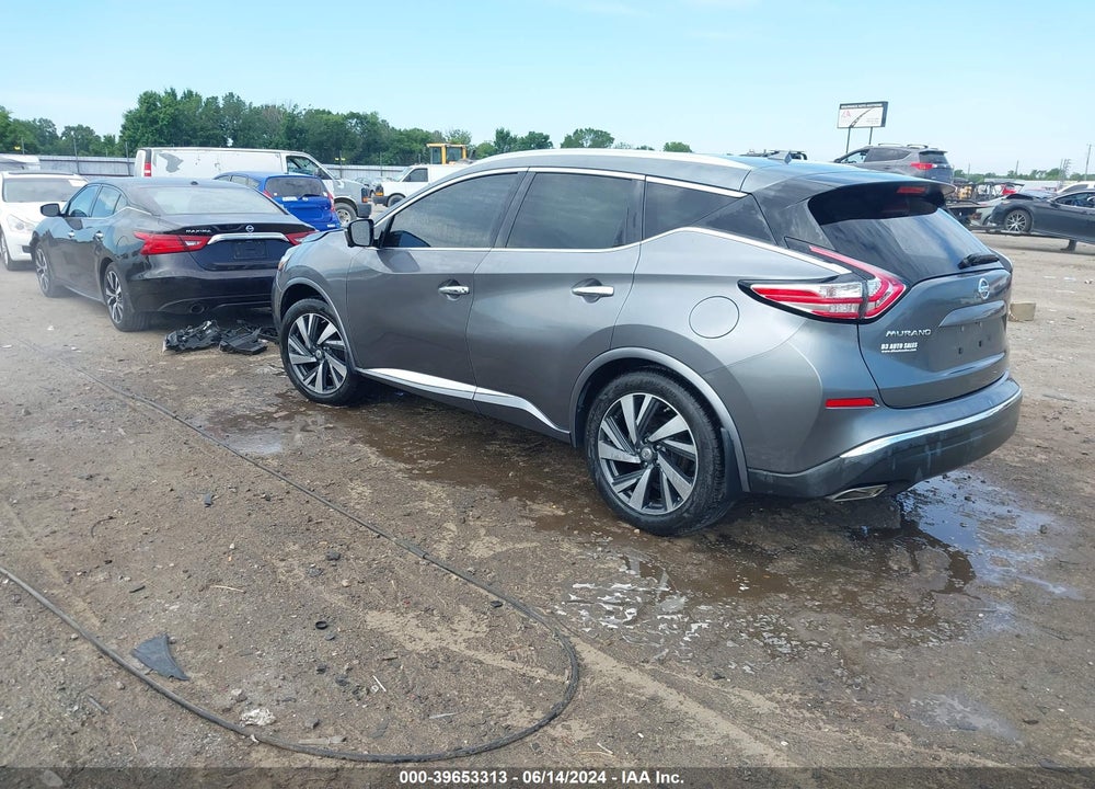 2015 NISSAN MURANO PLATINUM VIN: 5N1AZ2MG3FN273955