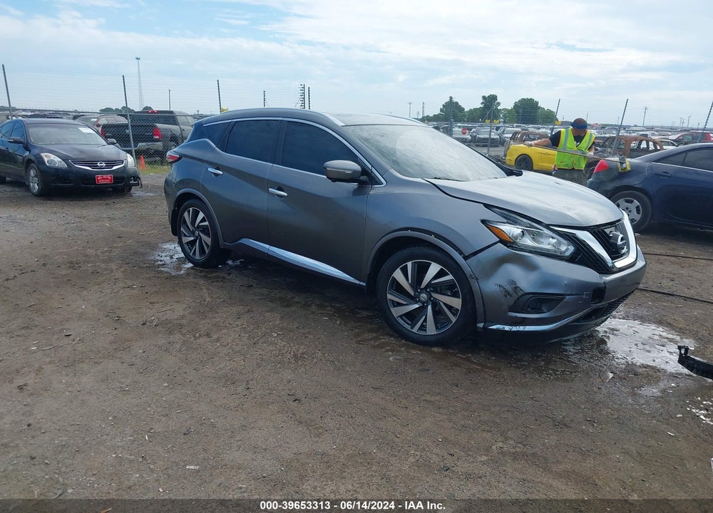 2015 NISSAN MURANO PLATINUM VIN: 5N1AZ2MG3FN273955